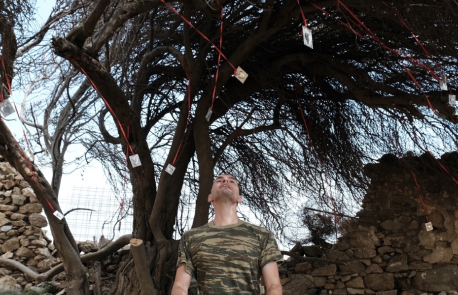 Mykonos Biennale  -  Tama Kalenia, Performance, 2023 - screen shot
