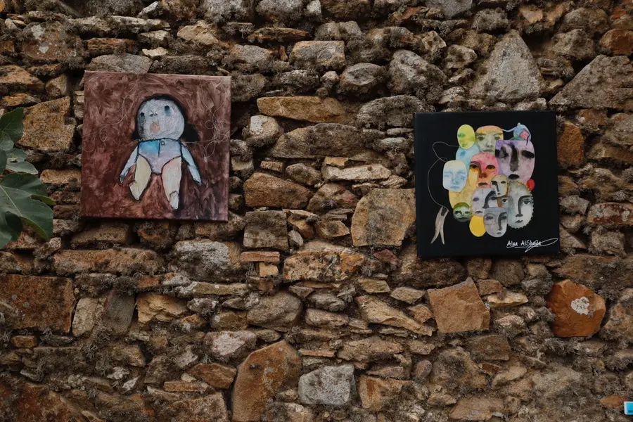 Mykonos Biennale  -  Multiple Self Threads and  Threads of Silence - screen shot